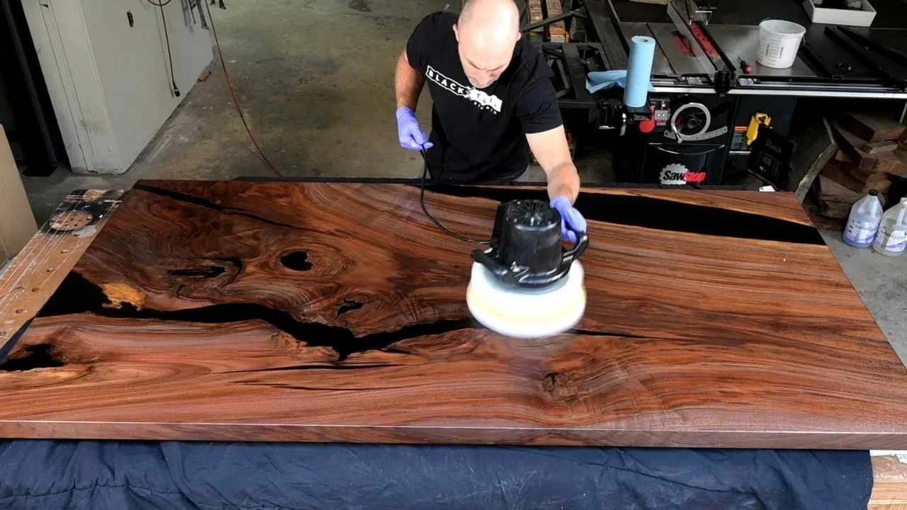 The 18 Month Epoxy Table Blacktail Studio